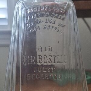 Old Mr. Boston Glass Decanter